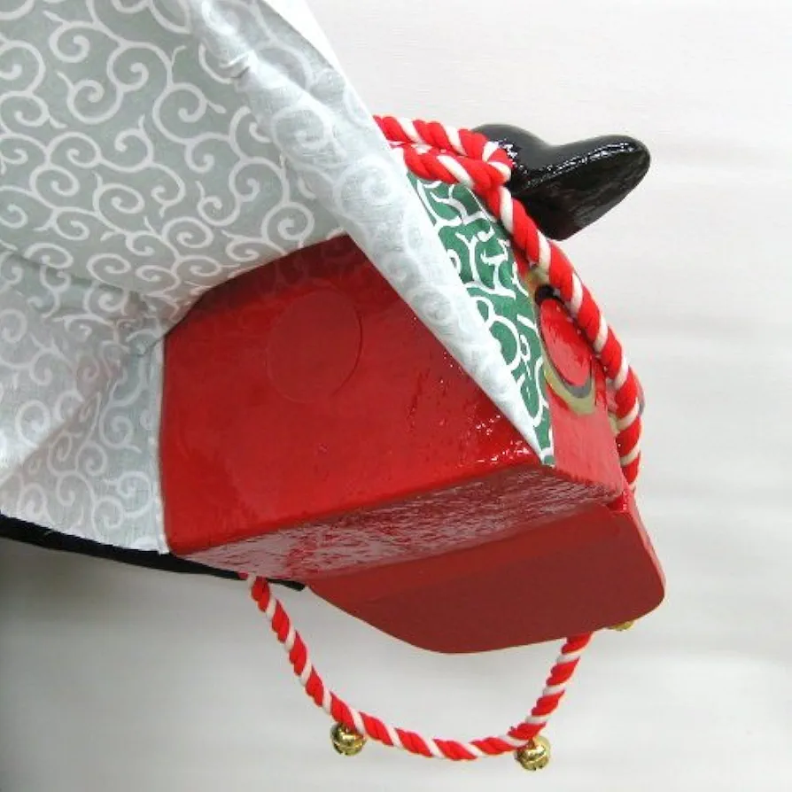 Amazon | 獅子頭（獅子舞） 大 鈴付き H22cmXW36cmXD26cm | 正月飾り